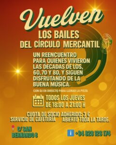 vuelven los bailes del circulo mercantil de las palmas gc