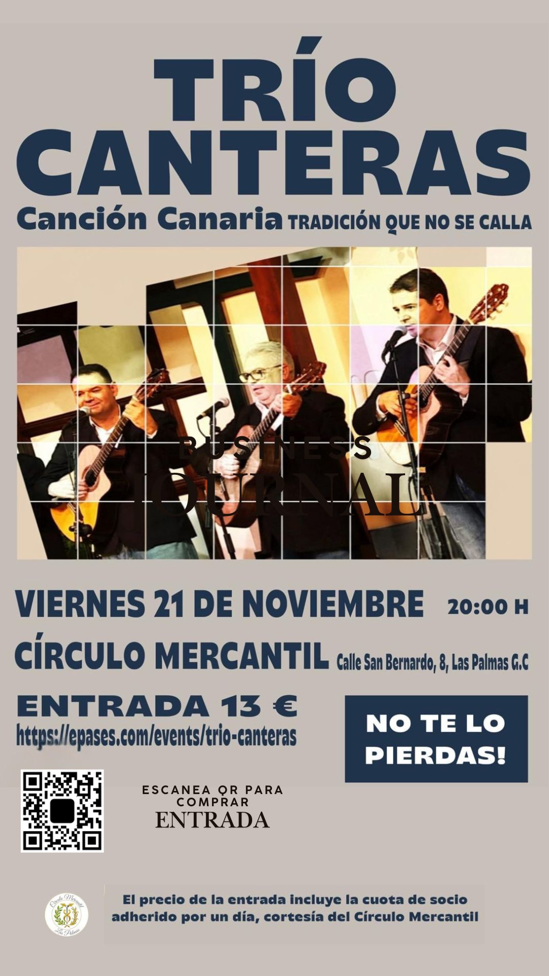 trio canteras cancion canaria en el circulo mercantil de las palmas de gran canaria
