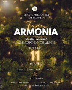 encendido de luces en el circulo mercantil lpa