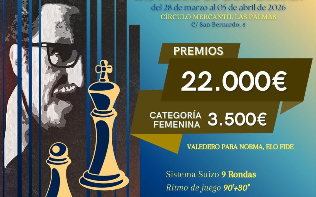 XVIII Open Internacional Pedro Lezcano Montalvo en Las Palmas de Gran Canaria