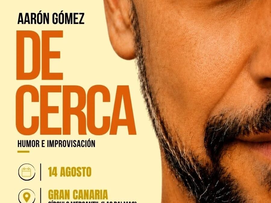 Aarón Gómez – «De Cerca» en el Círculo Mercantil